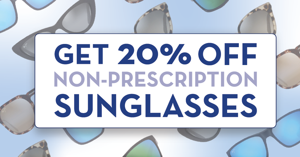 Cargo Eye Care - Get 20% off all non-prescription sunglasses