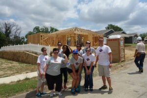 Cargo Eye Care of Las Colinas Volunteers Habitat for Humanity