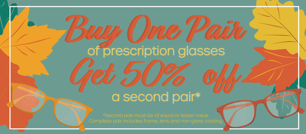 BOGO glasses at Cargo Eye Care Irving Texas Las Colinas